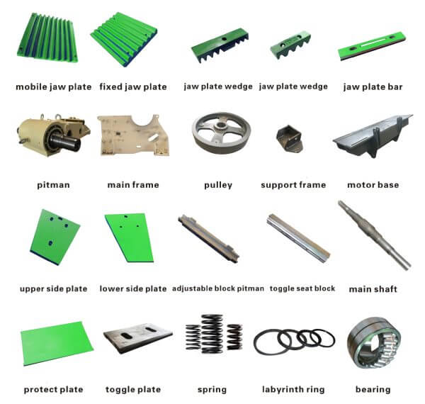 jaw crusher parts